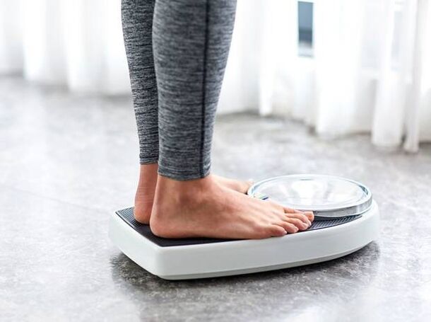 weighing while losing weight by 5 kg per week